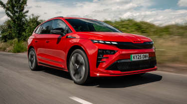 Skoda Enyaq vRS - front tracking